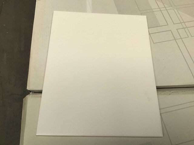 Mosa mat wit wandtegel 20x25 cm 15 m² - afbeelding 3 van  3