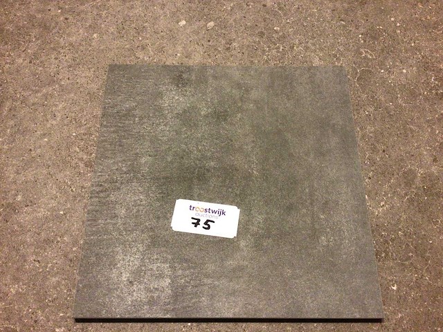 Mosa motto form brown grey mat vloertegel 30x30 cm 87,26 m² - afbeelding 1 van  5