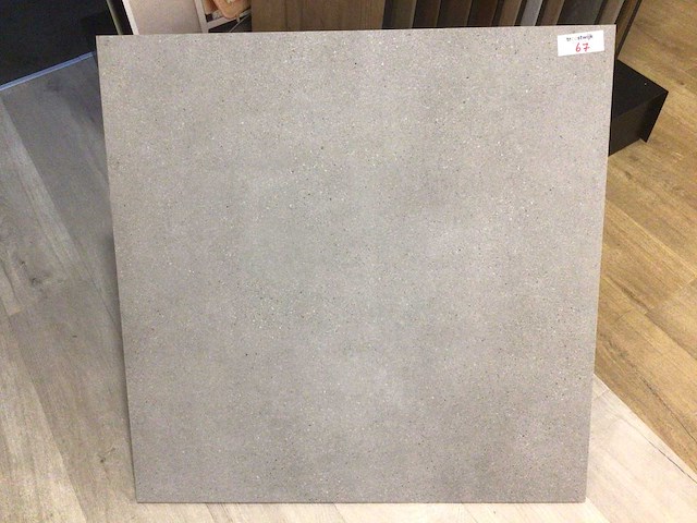 Mosa motto grain brown grey mat vloertegel 80x80 cm 51,2 m² - afbeelding 2 van  6