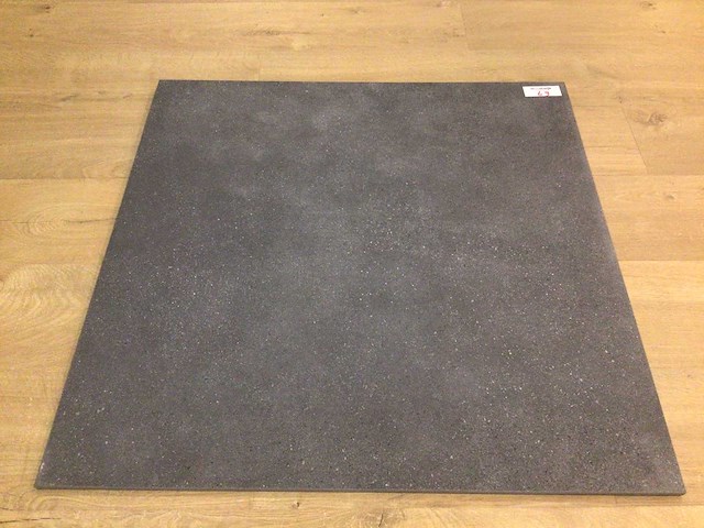Mosa motto grain dark grey mat vloertegel 80x80 cm 102,4 m² - afbeelding 1 van  1