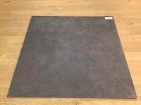 Mosa motto grain dark grey mat vloertegel 80x80 cm 102,4 m² - afbeelding 1 van  1