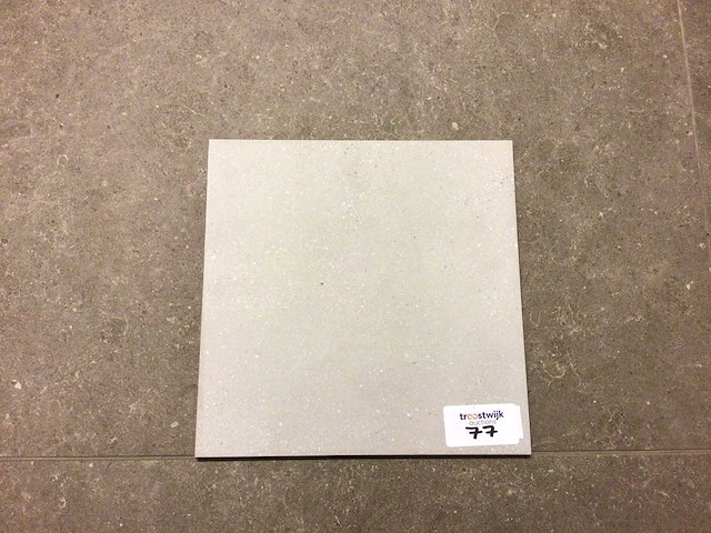 Mosa motto grain light grey mat vloertegel 30x30 cm 43,63 m² - afbeelding 3 van  4