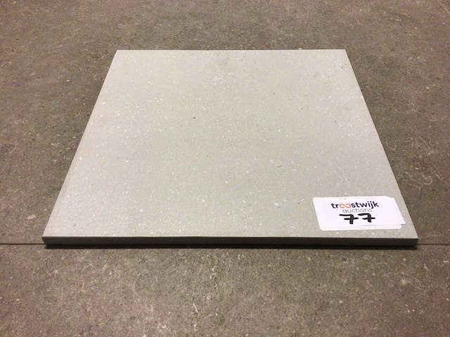 Mosa motto grain light grey mat vloertegel 30x30 cm 43,63 m² - afbeelding 3 van  4