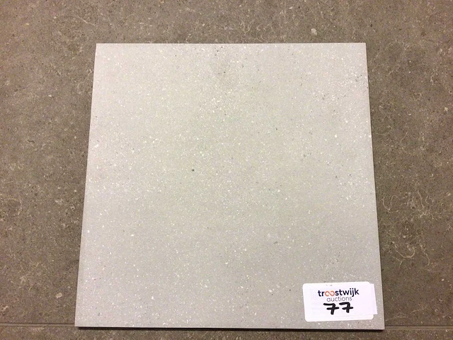 Mosa motto grain light grey mat vloertegel 30x30 cm 87,26 m² - afbeelding 2 van  5