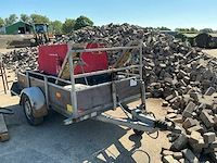 Mosa ts 350 sxl-bc lasmachine/generator op aanhanger - afbeelding 1 van  8