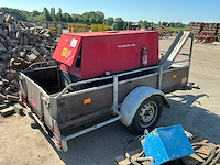 Mosa ts 350 sxl-bc lasmachine/generator op aanhanger - afbeelding 2 van  8