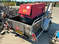 Mosa ts 350 sxl-bc lasmachine/generator op aanhanger - afbeelding 3 van  8