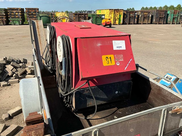 Mosa ts 350 sxl-bc lasmachine/generator op aanhanger - afbeelding 4 van  8