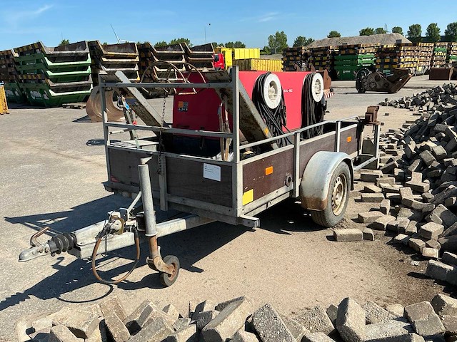 Mosa ts 350 sxl-bc lasmachine/generator op aanhanger - afbeelding 5 van  8