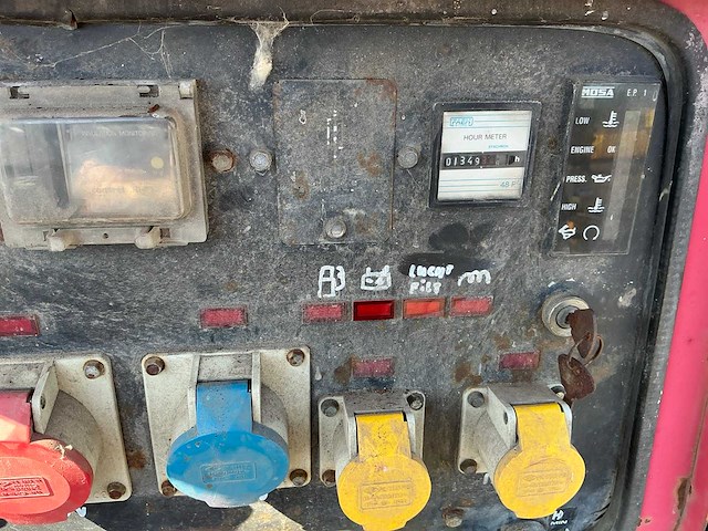 Mosa ts 350 sxl-bc lasmachine/generator op aanhanger - afbeelding 7 van  8