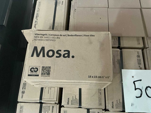 Mosa vloertegel (15x15 cm, 50m2) - afbeelding 3 van  3
