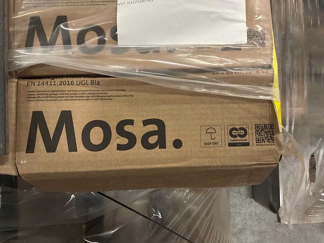 Mosa vloertegels donker antraciet (30x30) 4,54 m2 - afbeelding 4 van  4