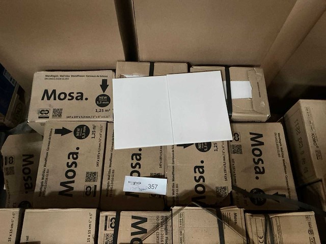 Mosa wandtegels (13m2) - afbeelding 1 van  3