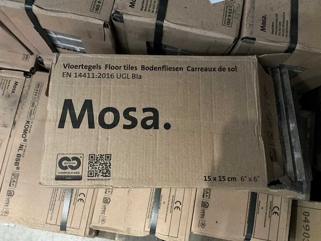 Mosa wandtegels (23m2) - afbeelding 1 van  1