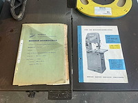 Mossner - 1970 - rekord ssf 501 - verticale bandzaagmachine - afbeelding 11 van  14