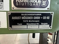 Mossner - 1991 - sm/320/a - verticale bandzaagmachine - afbeelding 4 van  6