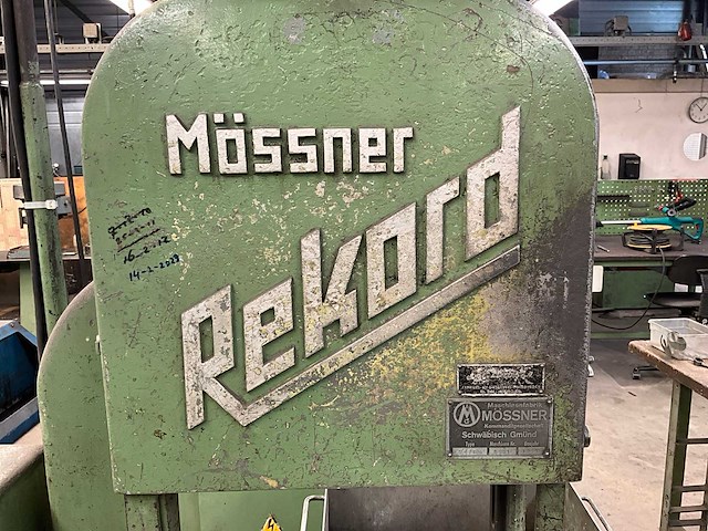 Mössner sm400 lintzaagmachine - afbeelding 3 van  10