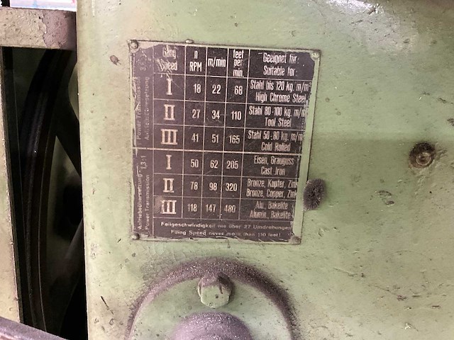 Mössner sm400 lintzaagmachine - afbeelding 10 van  10