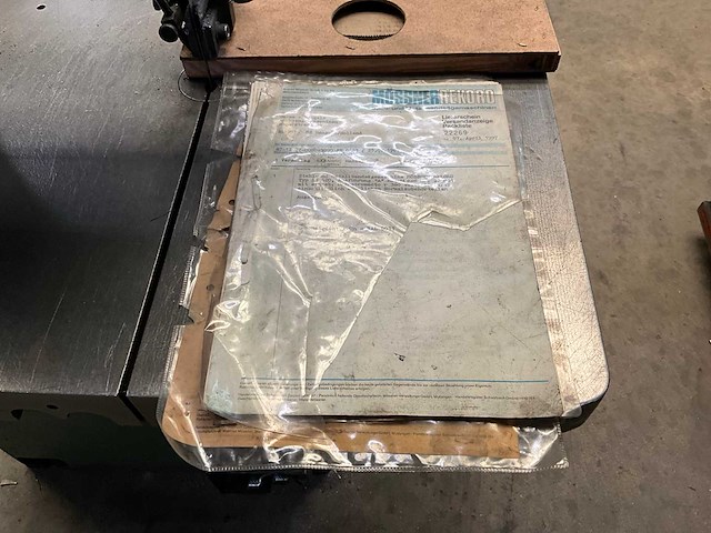 Mössner sm420 lintzaagmachine - afbeelding 4 van  12