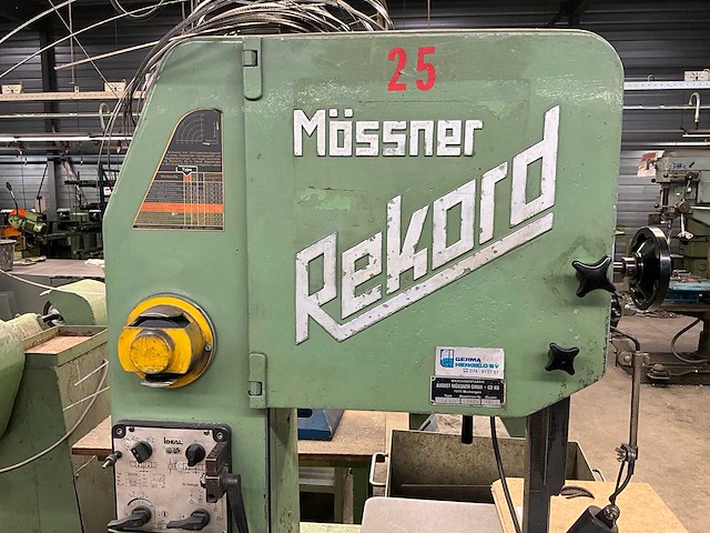 Mössner sm420 lintzaagmachine - afbeelding 5 van  12
