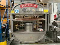 Mostardini mp 2m hydraulische leder stempeldrukpers - afbeelding 4 van  11