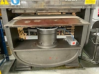 Mostardini mp 2m hydraulische leder stempeldrukpers - afbeelding 4 van  11