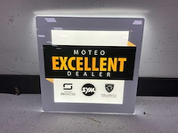 Moteo verlicht “logo“ wandbord - afbeelding 1 van  5