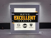 Moteo verlicht “logo“ wandbord - afbeelding 3 van  5