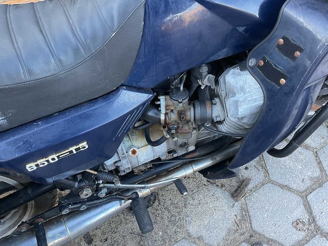 Moto guzzi 850-t5 motorfiets - afbeelding 8 van  10