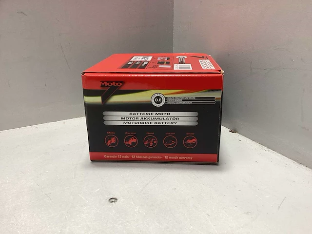Moto7 - 12v - 4ah - battery (4x) - afbeelding 5 van  6