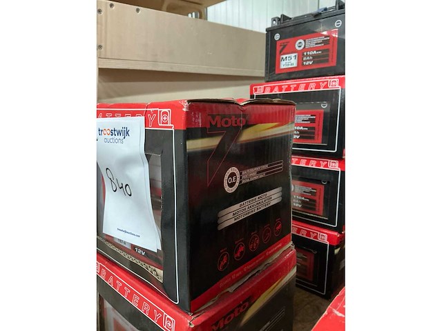 Moto7 motorfiets accu (9x) - afbeelding 2 van  4