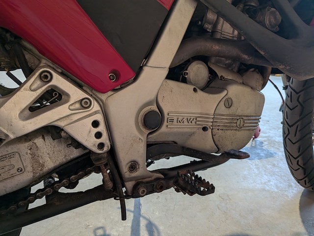 Motor, bmw, f 650 funduro, 1993 - afbeelding 19 van  43