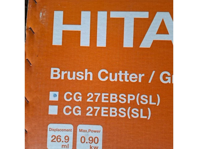 Motor bosmaaier hitachi, cg 27ebsp(sl) - afbeelding 3 van  5