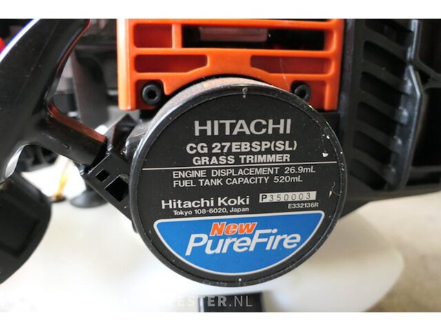Motor bosmaaier hitachi, cg27ebsp(sl) - afbeelding 2 van  6