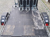 Motor / fiets aanhanger + opbergbox, grijs / chroom - afbeelding 13 van  20