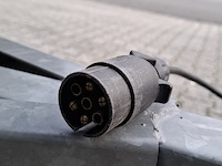 Motor / fiets aanhanger + opbergbox, grijs / chroom - afbeelding 16 van  20