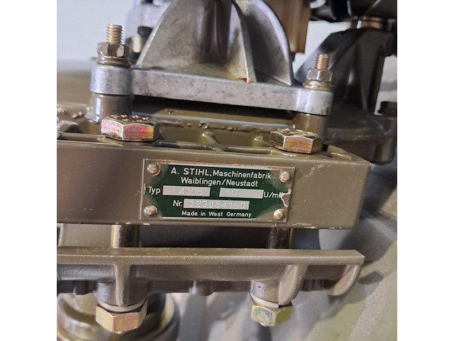Motor grondboor machine in transportkist, stihl, 4308 - afbeelding 6 van  7