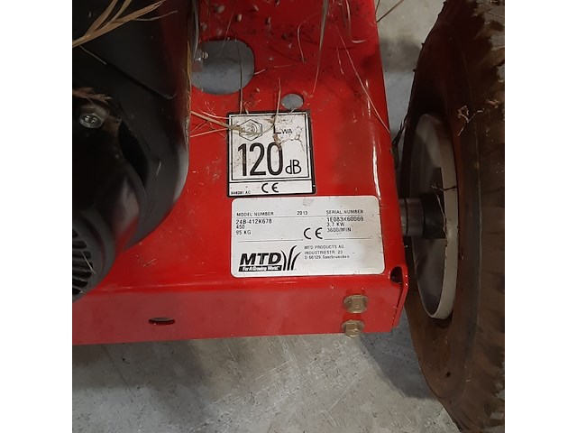 Motor hakselaar, mtd, 450 / 24b-412k678 - afbeelding 11 van  11