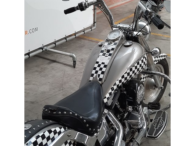 Motor, harley davidson, chopper flstf fat boy, 1994 - afbeelding 9 van  35