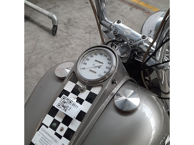 Motor, harley davidson, chopper flstf fat boy, 1994 - afbeelding 14 van  35