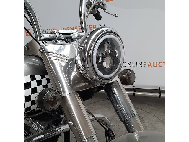 Motor, harley davidson, chopper flstf fat boy, 1994 - afbeelding 17 van  35