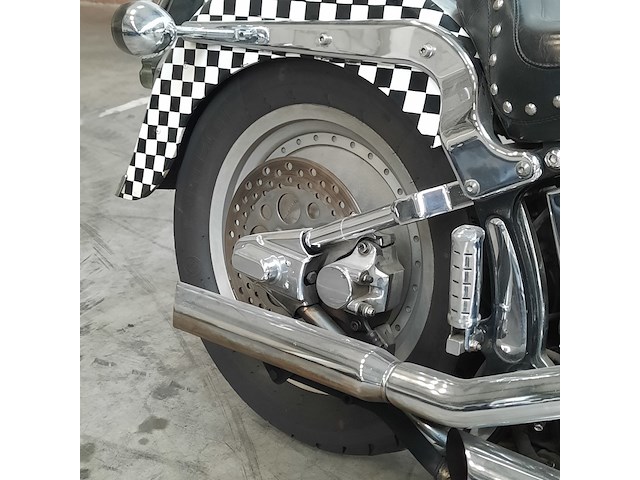 Motor, harley davidson, chopper flstf fat boy, 1994 - afbeelding 20 van  35