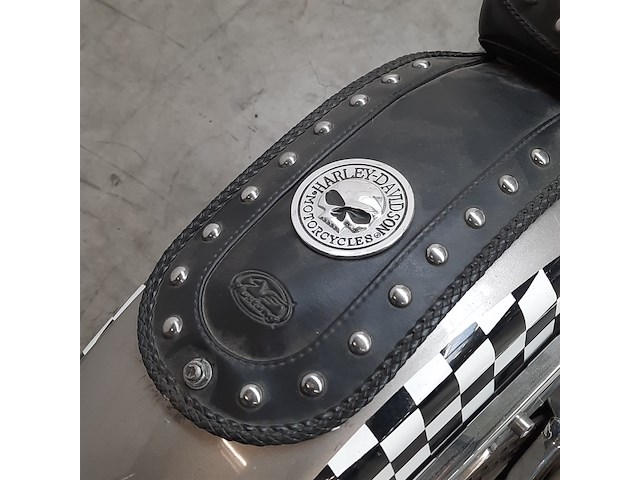 Motor, harley davidson, chopper flstf fat boy, 1994 - afbeelding 21 van  35