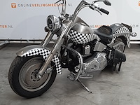 Motor, harley davidson, chopper flstf fat boy, 1994 - afbeelding 22 van  35