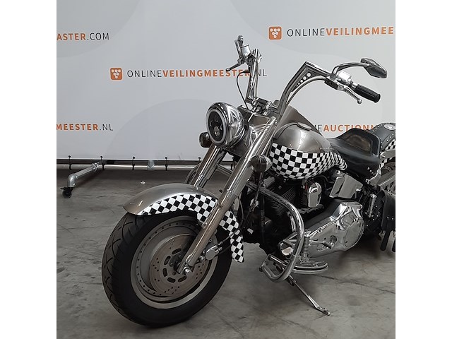 Motor, harley davidson, chopper flstf fat boy, 1994 - afbeelding 24 van  35