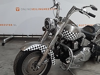 Motor, harley davidson, chopper flstf fat boy, 1994 - afbeelding 24 van  35