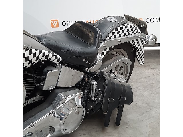 Motor, harley davidson, chopper flstf fat boy, 1994 - afbeelding 27 van  35