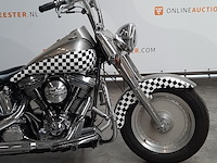 Motor, harley davidson, chopper flstf fat boy, 1994 - afbeelding 30 van  35
