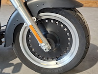 Motor, harley davidson, flstfb fat boy special, zwart, 2014 - afbeelding 5 van  36