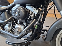 Motor, harley davidson, flstfb fat boy special, zwart, 2014 - afbeelding 6 van  36